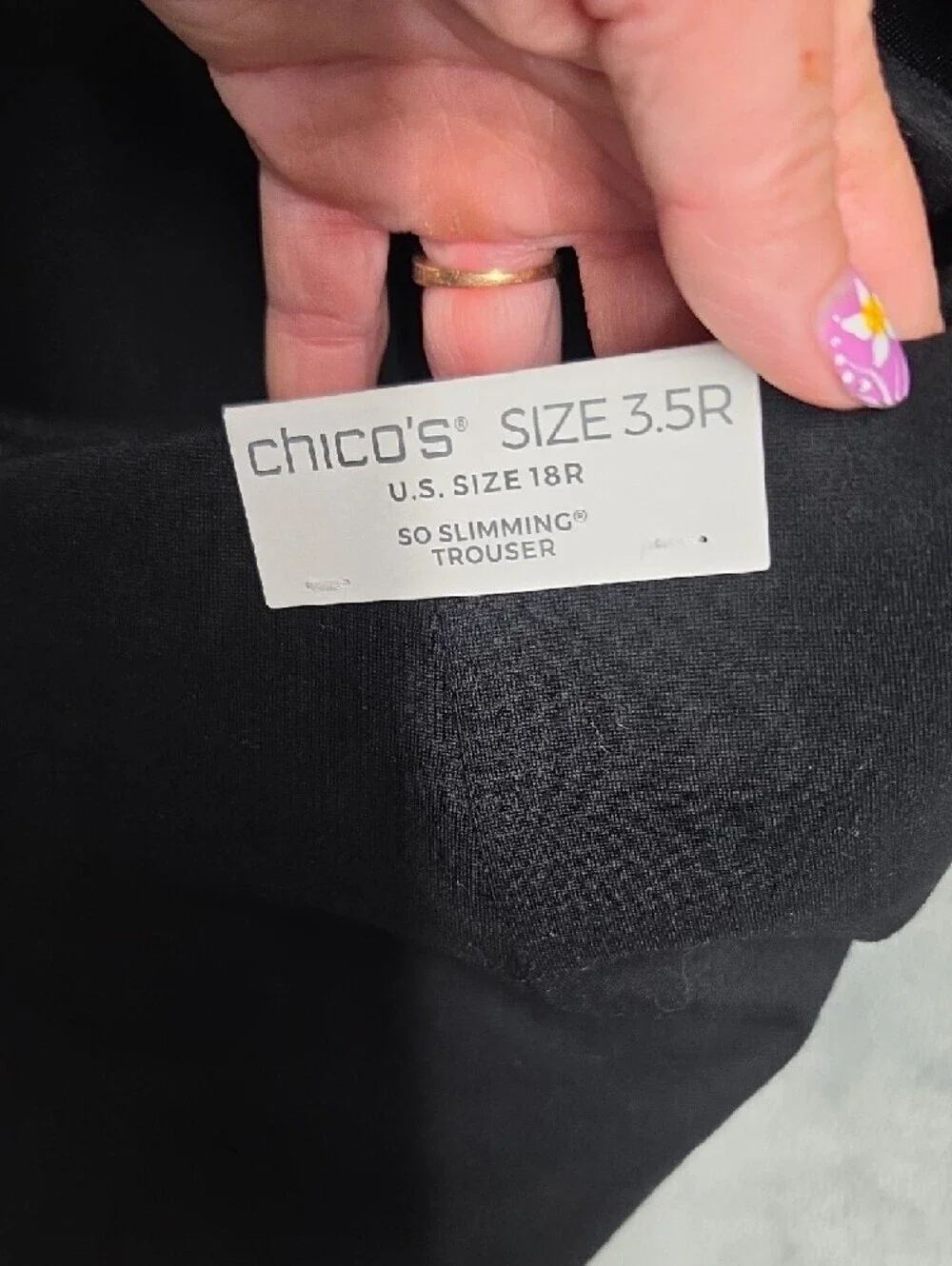 Chicos tailored wide